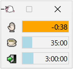 Timer Window - Overdue