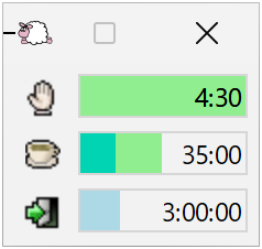 Timer Window - Full rested