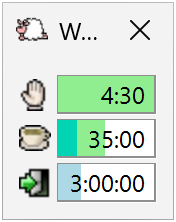 Timer Window - Full rested