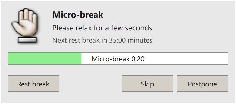 Micro-break — Classic